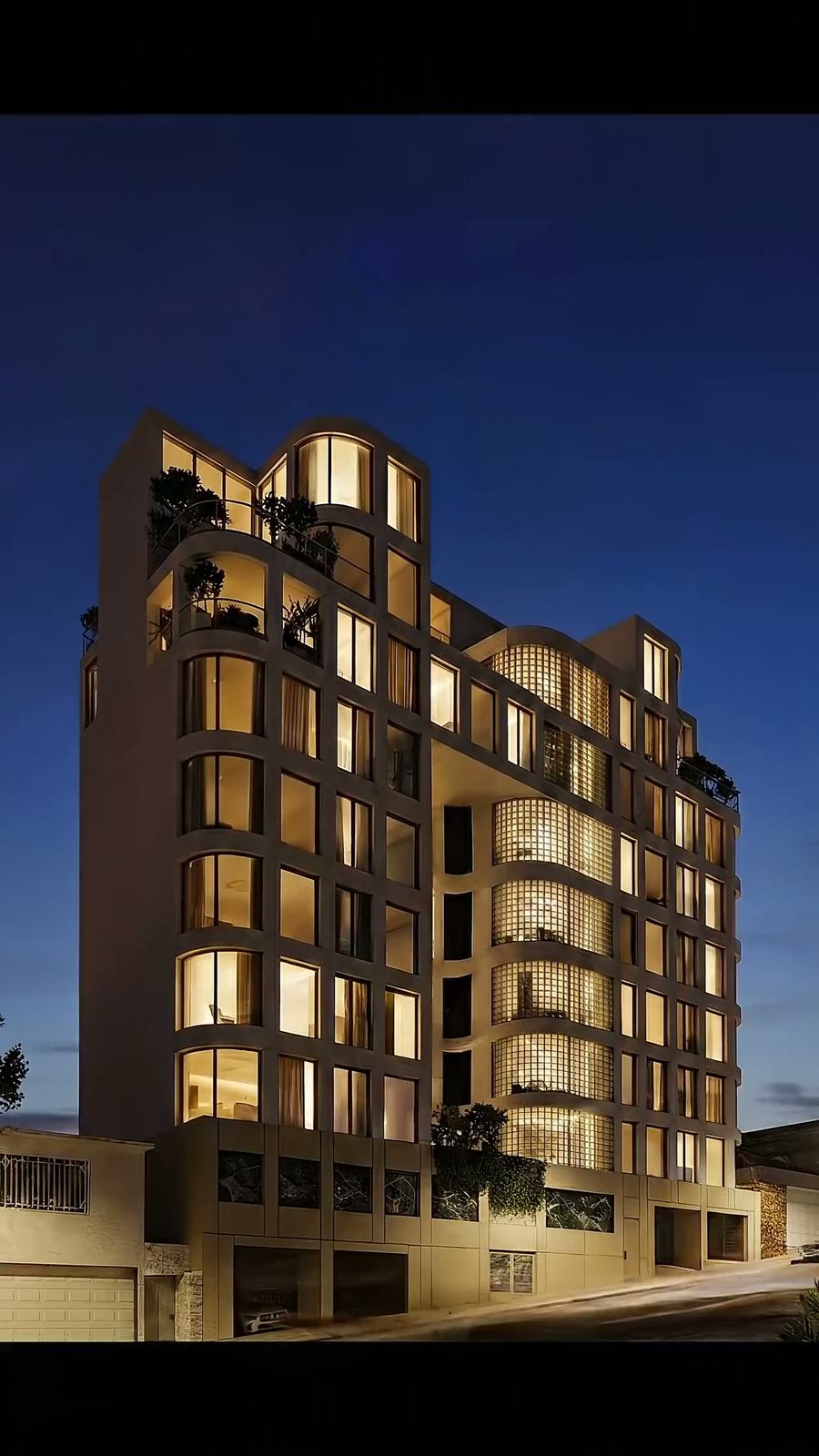 Concord al atardecer, render